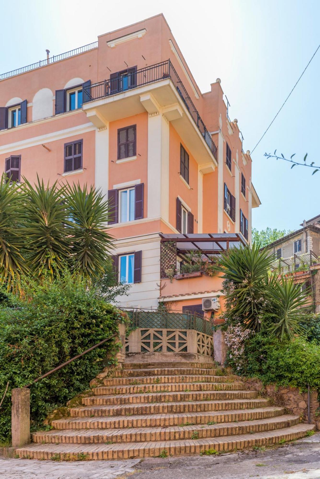Studio In Trastevere Village Rom Exteriör bild